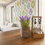 Design Lux Harmony In Bamboo Garden,no Shoes Allowed Inside *